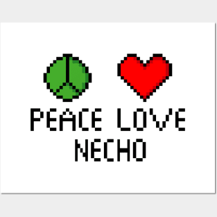 i love necho Meme Posters and Art